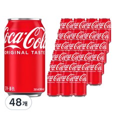 코카콜라 오리지널, 350ml, 48개 350ml, 48개