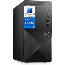 델 데스크탑 업무용 본체 가정용 Dell 2023 Vostro 3910 타워 비즈니스 데스크톱 컴퓨터 12세대 인텔 12Core i712700 최대 4.9GHz 64GB DDR