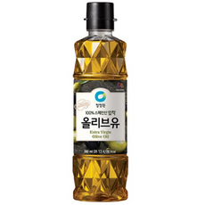 청정원 엑스트라버진 올리브유, 500ml, 2개