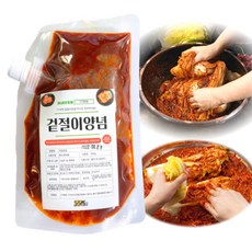77마켓 만능 겉절이양념 맛 보장하는 칼국수 김치 만들기 깍두기 양념 소스 500g, 1개