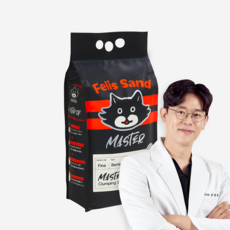 닥터펠리스 펠리스샌드 마스터 4kg 미야옹철 김명철 수의사 고양이모래 벤토나이트, 1개