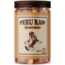 썸넛 페루 RAW 브라질너트 견과류, 1개, 180g