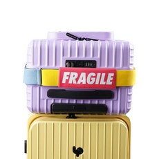 럭키플래닛 FRAGILE 고비욘드 엘라스틱 캐리어 벨트