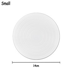 케이크돌림판 돌린판 아이싱 기계 회전판 도구 360 도 14cm 회전 케이크 턴테이블 미니 쿠키 장식 수동 스, 1개