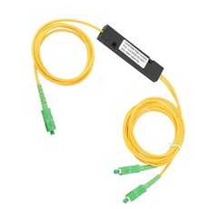 Pissente SC 1X2 PLC 분배기 싱글모드 광섬유 SCAPC 광 Uni 케이블