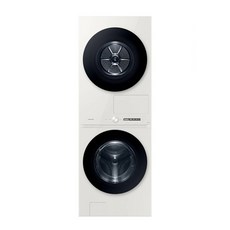 삼성 비스포크 그랑데 AI 원바디 세탁기 건조기 Top-Fit (24 kg+20 kg) WF2420HCEEC, 단일속성