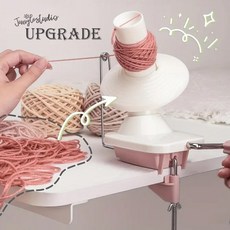 [정글스튜디오] NEW업그레이드 울와인더 뜨개실 실와인더 실감는기계 실감기도구, 신규(업그레이드_핑크), 1개 신규(업그레이드_핑크), 1개