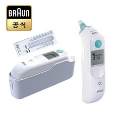 BRAUN 적외선 귀 체온계 IRT-6030 + 알콜스왑 세트