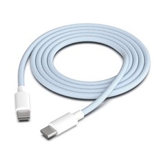 슌키 USB-C 240W 초고속 충전 케이블 아이폰 15 갤럭시 S24 호환, 1개, 블루, 2m - c9124axi