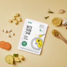 [바오푸드] 글루텐프리 도담쌀 100 비건카레 100g, 1개