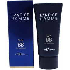 Laneige Homme Sun Bb for Bright 스킨 Spf 50 by Laneige for Men - 1.7Oz Sun Screen 1.7Oz:Laneige:, 1, 단일옵션