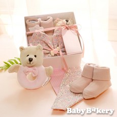 곰돌이딸랑이나들이세트