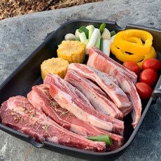 양갈비 바베큐립 양고기 캠핑 바베큐 삼촌목장, 바베큐립 500g