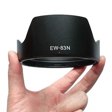 EW-83N 77mm 렌즈 후드 RF용 리버시블 렌즈 쉐이드 24-105mm F4L IS USM 렌즈 EOSR5 R6 RP 마이크로 싱글 카메라 액세서리