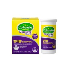 컬처렐 데일리 프로바이오틱스 다이제스티브 헬스 LGG 유산균, 30회분, 1개 30회분, 1개