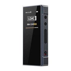 어댑터 DAC QCC5124 DSD256 3.5mm/4.4mm THX 앰프 AAA-28 출력 헤드폰 FiiO 5.1 블루투스 USB MQA BTR7 더블, Titanium