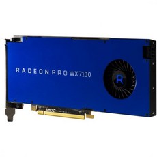 AMD 라데온 프로 WX 7100 100505826 8GB 256비트 GDDR5 비디오 카드 워크스테이션
