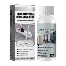GHSHOP 50ml 액체 절연 접착제 페이스트 절연 실란트 절연 씰링, 하얀색, 9.6cmx3.3cm, 수지, 1개