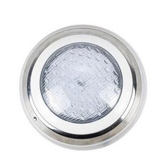 수영장 RGB 표면 장착 LED 수중 조명 스테인리스 스틸 분수 램프 스파 연못 IP68 12V 18W 35W 54W, WHITE