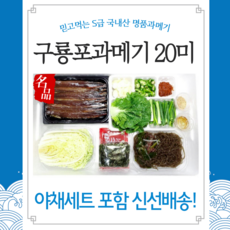 올챙이네 S급 국내산 명품 구룡포과메기 포항 청어, 1박스, 20미