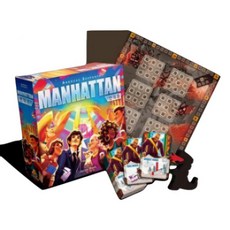 [매장정품] 아스모디 맨해튼 보드게임 2022 개정판(몬스터 확장 포함)