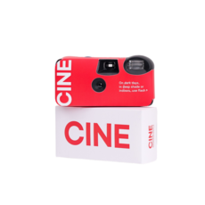 [영화용필름카메라]씨네카메라400D-레드/일회용카메라[고래사진관]/CINE ILICA/일반컬러현상가능, 1개, 씨네카메라-레드