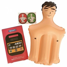 컬러룬 CPR 룬 심폐소생술 하임리히법 풍선 심박이 언택트 교육 AED 소리탑재