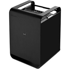 SilverStone CASE STRAGE 시리즈 알루미늄 소형 폼팩터 PC 케이스 3.5 / 2.5 인치 HDD 각 2 기 탑재 가능 블랙 SST-CS01B, 1개