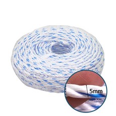 족구 배드민턴 네트용 pp로프 5mm 100m 현수막끈 끈, 1개