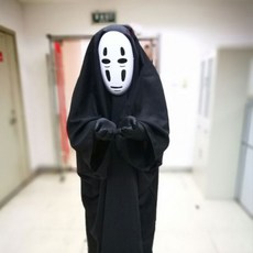 [핫트랙스] 갓샵 [핵인싸템 가오나시옷 코스프레분장 S-2XL size] 캐릭터 의상 가면 할로윈 코스튬 L, 색상