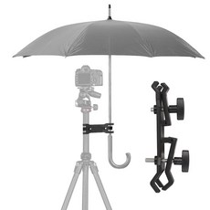 Zoom-AI 삼각대 우산 양산 고정 브라켓 거치대, 1개