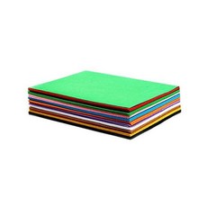 대원우드보드 비접착휄트지30x45cm 10매, 색상:T-57(하늘색)