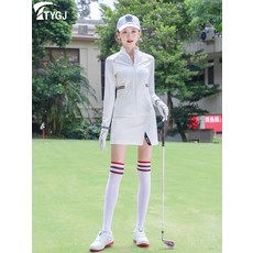 숙녀 골프 빠른 건조 긴팔 티셔츠 자외선 차단