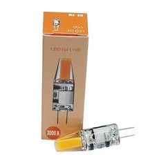 퍼스트 LED 핀램프 G4 2W, 전구색(3000K), 1개