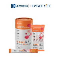 (7월입고)라비벳 강아지 고양이 겸용 장건강&비뇨기 유산균30p