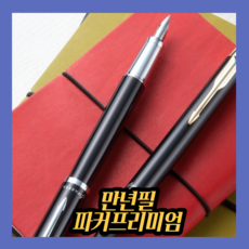 KINCIN컴퍼니 고급 파카 만년필 파카볼펜, 뮤티드GT+매트블랙, F