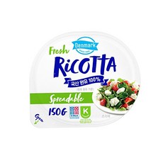 동원 덴마크 후레쉬 리코타치즈 150g 5팩, 5개