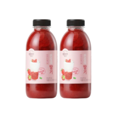 복음자리 진심의 딸기청 딸기라떼 과일청 1kg