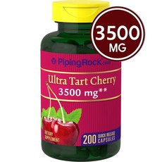 Carlyle Tart Cherry Extract 칼라일 타트 체리 엑스트랙트 7000mg 200캡슐, 1개, 1, 200개