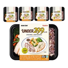 굽네 UNDER 299 곤약연근영양밥&훈제닭가슴살슬라이스 180g, 18팩