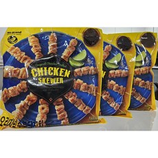 (아이스박스 발송)오리지널 숯불 닭꼬치, 560g, 3개