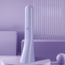 휴대용 충전형 신장계 미니 초음파 정밀 높이 측정기 키재기 기계, 1개, 퍼플