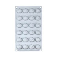 밤 모양 실리콘 몰드 퐁당 디저트 몰드 케이크 DIY 페이스트리 베이킹 장식 도구 장식 핸드메이드-비누 몰드, B, 1개, B