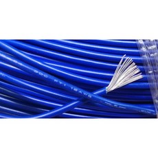16AWG VW-1.31SQ 크롬연선 1C 청색Cable 2미터, 1개
