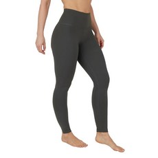 90 Degree By Reflex 하이 웨이스트 파워 플렉스 복부 컨트롤 레깅스 다크 네이비, X-Large, 밀리터리 그린