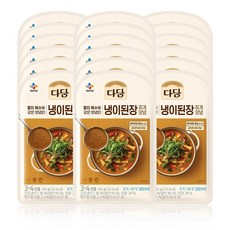 올따옴 CJ 다담 냉이된장찌개양념 140g 18개