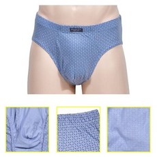 소프트터치 남성 삼각팬티 3매입 속옷 흡습속건