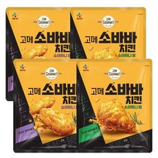고메 소바바치킨 4봉(윙 300gX2+봉 300gX2), 소바바치킨 봉2윙2, 300g, 2개