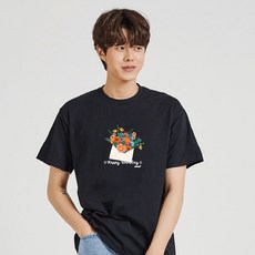 파티옷반소매 T 큐티티버스데이행복 옵션확인 그레이 블랙 화이트 호 투엑스라지 쓰리엑스라지 라지 미듐 스몰 엑스라지 + 97510꽝숟