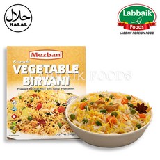 MEZBAN Karachi Vegetable Biryani 280g / 메즈반 카라치 야채, 200g, 1개